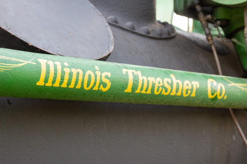 Illinois Threshing Company Engine owned by Northern Illinois Steam Power Club